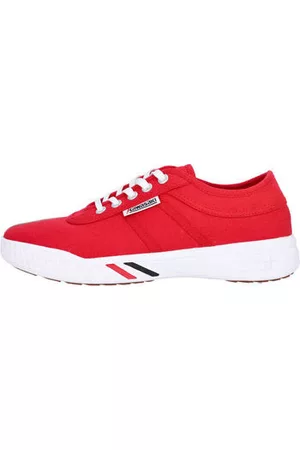 Kawasaki Tennarit Leap Canvas Shoe 4012 Fiery Red 36