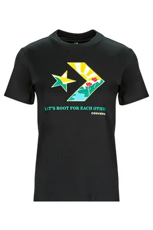 Converse Lyhythihainen t-paita STAR CHEVRON INFILL CREW T-SHIRT EU XS