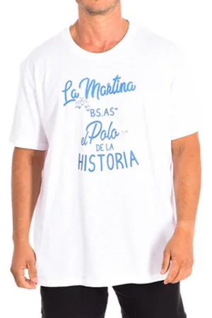 La Martina Lyhythihainen t-paita TMR301-JS259-00001 EU 3XL