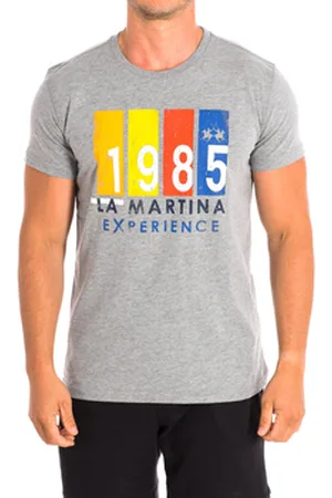 La Martina Lyhythihainen t-paita TMR319-JS206-01002 EU S