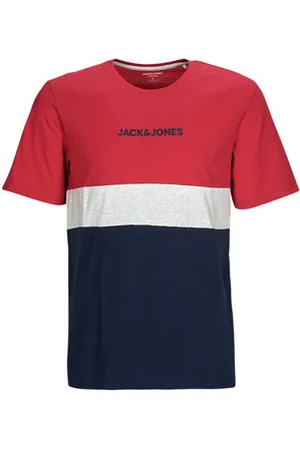 JACK & JONES Lyhythihainen t-paita JJEREID BLOCKING TEE SS EU S