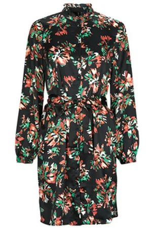 VERO MODA Lyhyt mekko VMCANA L/S ABK SHIRT DRESS WVN BTQ EU S