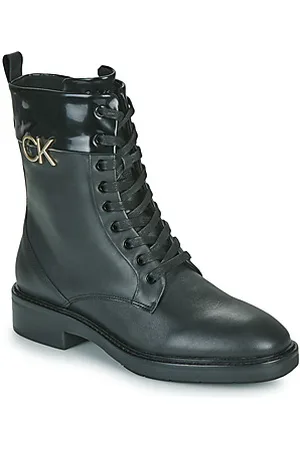 Calvin Klein Kengät RUBBER SOLE COMBAT BOOT W/HW 36