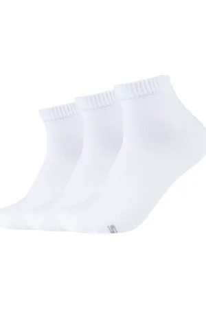 Skechers Sukat 3PPK Basic Quarter Socks 39 / 42