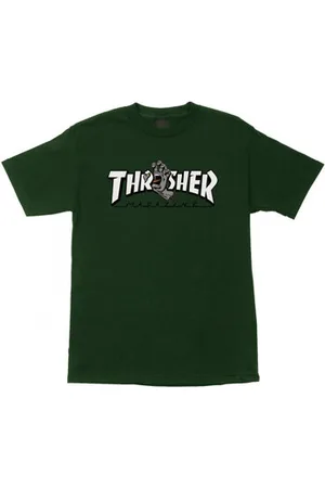 Santa Cruz T-paidat & Poolot T-shirt thrasher screaming logo ss EU M