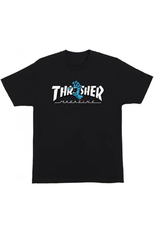 Santa Cruz T-paidat & Poolot T-shirt thrasher screaming logo ss EU S