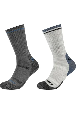 Skechers Urheilusukat 2PPK Men Trail Wool Socks 39 / 42