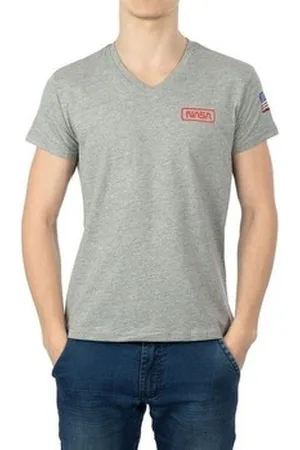 Nasa T-paidat & Poolot BASIC FLAG V NECK EU S