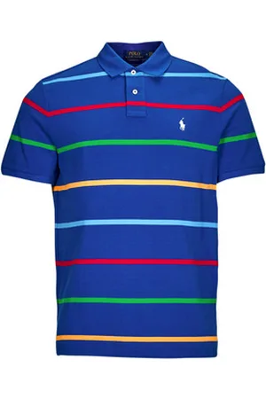 Ralph Lauren Lyhythihainen poolopaita POLO COUPE DROITE A RAYURES MULTICOLORES EU S