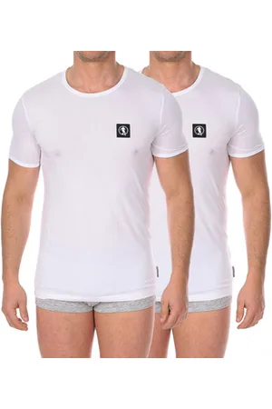Bikkembergs Lyhythihainen t-paita BKK1UTS07BI-WHITE EU XXL