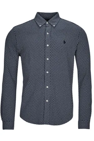 Ralph Lauren Pitkähihainen paitapusero CHEMISE AJUSTEE COL BOUTONNE EN POLO FEATHERWEIGHT EU S
