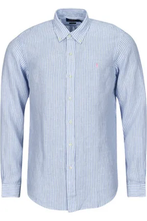Ralph Lauren Pitkähihainen paitapusero CHEMISE COUPE DROITE EN LIN EU XL