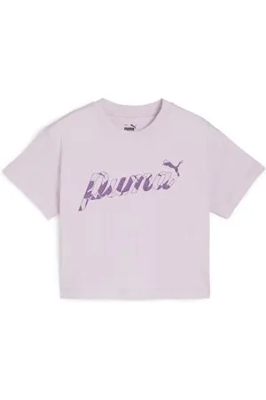 PUMA Lyhythihainen t-paita ESS+ BLOSSOM SHORT TEE G 7 / 8 Jahre