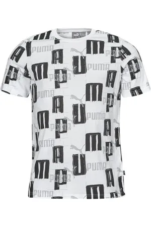 PUMA Lyhythihainen t-paita ESS+ LOGO LAB AOP TEE US M