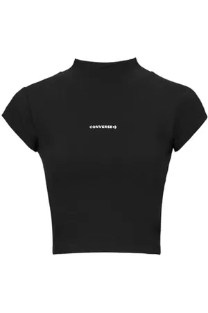 Converse Lyhythihainen t-paita WORDMARK TOP BLACK EU L
