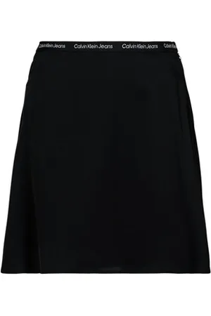 Calvin Klein Lyhyt hame LOGO ELASTIC SKIRT EU S