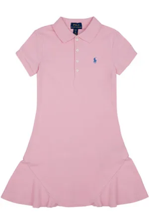 Ralph Lauren Lyhyt mekko ROBE POLO ROSE 8 Jahre