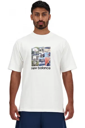 New Balance T-paidat & Poolot Hoops graphic t-shirt EU S