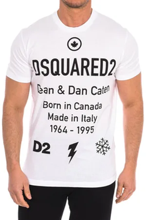 Dsquared2 Lyhythihainen t-paita S74GD0746-S23009-100 EU XXL