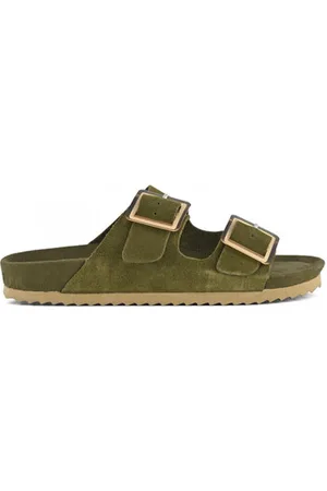 Colors of California Sandaalit Cow suede bio with two buckles 37