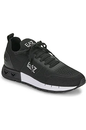 EA7 Kengät BLK WHT LEGACY KNIT 38