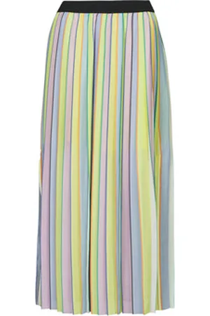 Karl Lagerfeld Lyhyt hame stripe pleated skirt DE 34