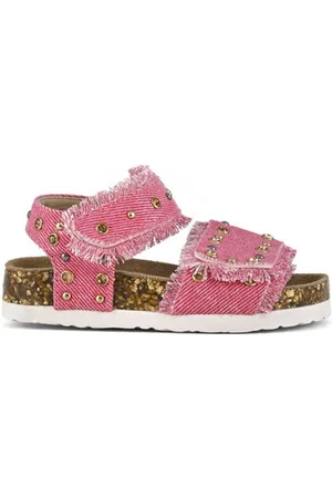 Colors of California Tyttöjen sandaalit Baby sandal denim and studs 20