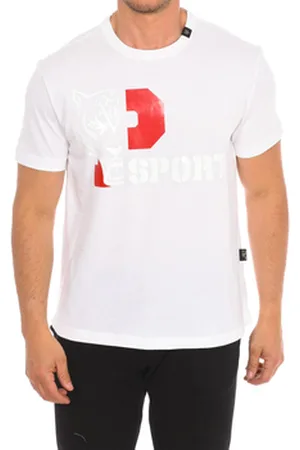 Philipp Plein Lyhythihainen t-paita TIPS410-01 EU XXL