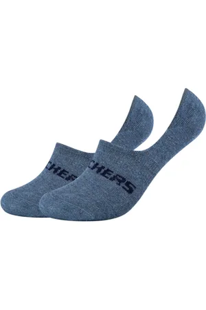 Skechers Varrettomat sukat 2PPK Mesh Ventilation Footies Socks 35 / 38