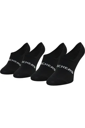 Skechers Varrettomat sukat 2PPK Mesh Ventilation Footies Socks 39 / 42