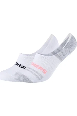Skechers Varrettomat sukat 2PPK Mesh Ventilation Footies Socks 39 / 42