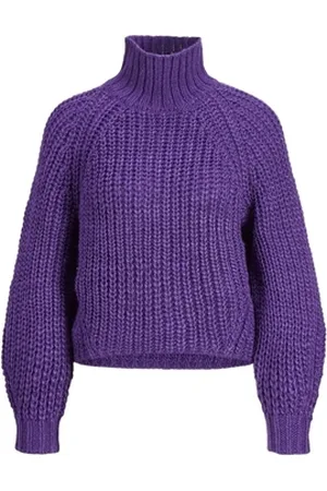 JJXX Neulepusero Knit Kelvy L/S - Açai EU M