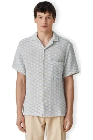 Portuguese Flannel Pitkähihainen paitapusero Net Shirt - Blue EU S