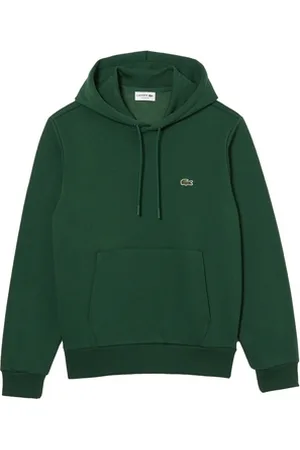 Lacoste Svetari Organic Brushed Cotton Hoodie SH9623 - Vert EU XS