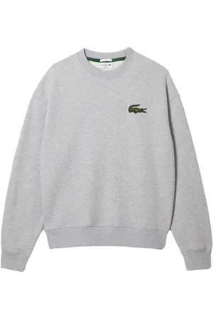 Lacoste Svetari Unisex Loose Fit Sweatshirt SH6405 - Gris EU M