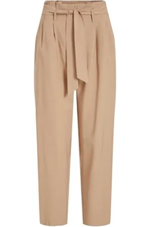 VILA Housut Noos Pants Kaya 7/8 - Sesame FR 34