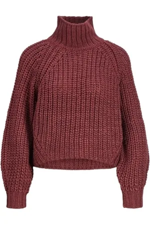 JJXX Neulepusero Knit Kelvy L/S - Cabernet EU M