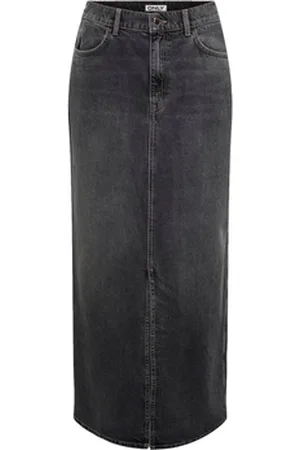 ONLY Lyhyt hame Noos Cilla Long Skirt - Washed Black EU S