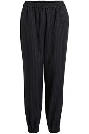 VILA Housut Petra HW Pants - Navy FR 34