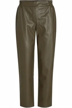VILA Housut Pants Dagmar - Crocodile FR 38