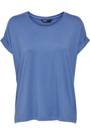 ONLY Svetari Noos Top Moster S/S - Blue Yonder EU M