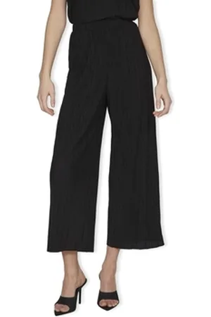 VILA Housut Prisilla Trousers - Black Beauty FR 44