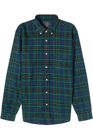 Portuguese Flannel Pitkähihainen paitapusero Orts Shirt - Checks EU S