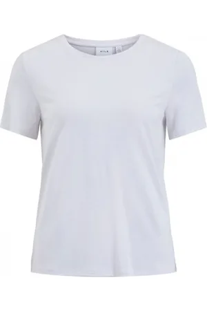 VILA Svetari Modala O Neck T-Shirt - Optical Snow EU S