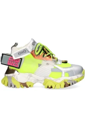 Exe Tennarit EXÉ Sneakers XY3925-1 - Silver/Grey/Lime 36