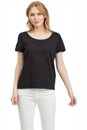 VILA Svetari Susette T-Shirt - Black EU S