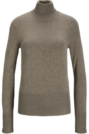 JJXX Neulepusero Noos Ava L/S Roll Neck - Brindle EU S