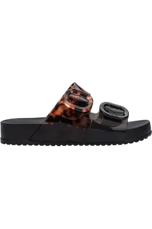 Melissa Sandaalit Cozy Slide - Black/Clear Tortoise 35 / 36