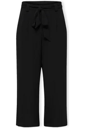 ONLY Housut Noos Winner Palazzo Trousers - Black FR 34