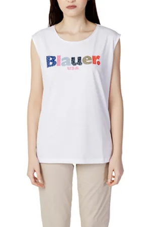 Blauer Lyhythihainen t-paita LOGO FRAMMENTATO 23SBLDH03283 EU XXL